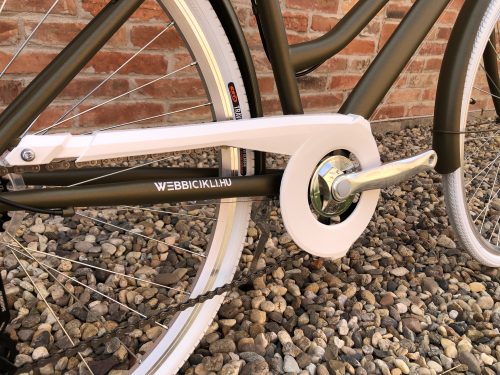 Cervo Portofino Prémium női trekking kerékpár - 28" - 6 sebességes - Bronz zöld színben