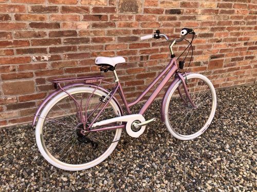 Cervo Portofino Prémium női trekking kerékpár - 28" - 6 sebességes - Metál mályva színben