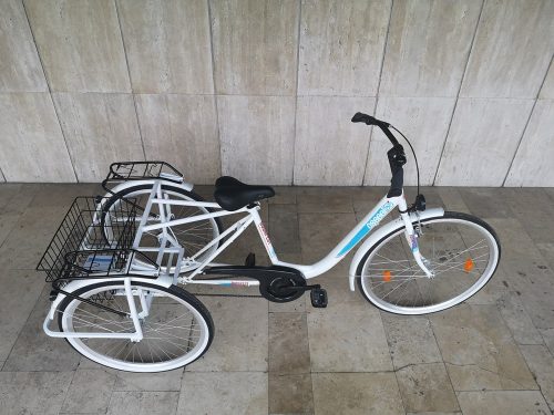 Csepel Budapest B 26" háromkerekű - 1 sebességes - kontrás kerékpár - Több színben