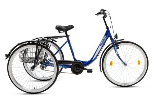 Csepel Budapest B kerékpár - háromkerekű bicikli - 1 sebességes - Kék