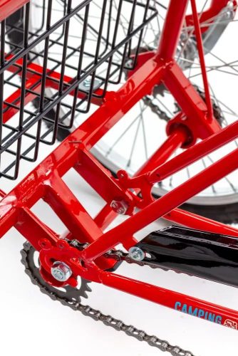 Csepel-Camping-haromkereku-Piros