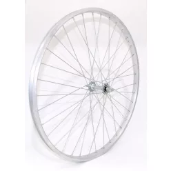 Első kerék 24x1 3/8 alu abroncs acél agy
