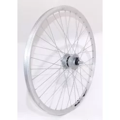 Elsőkerék mtb 26 dupla agydinamós  559-22 ezüst