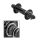 Elsőagy assess mtb alu fekete 3/8"X140mm 14g/36h old:100mm ipari csapágyas