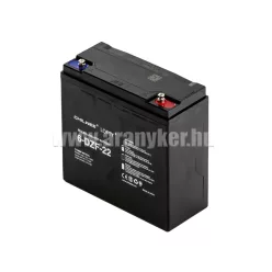   Elektromos  KerékpárAkku.12v 20ah 180x165x76mm 6-dzf-22 fekete fix áras termék