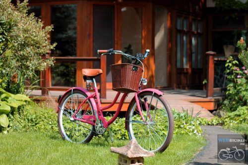 Egyedi Cruiser Női Agyváltós Kerékpár 1sp / 3 sp - Eper