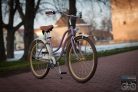 Egyedi Cruiser Női Kerékpár  1sp / 3 sp - Lila - Krem