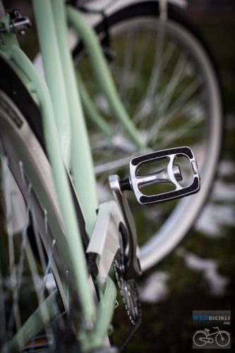 Egyedi Cruiser Női Kerékpár  1sp / 3 sp - Mentazöld - Fehér