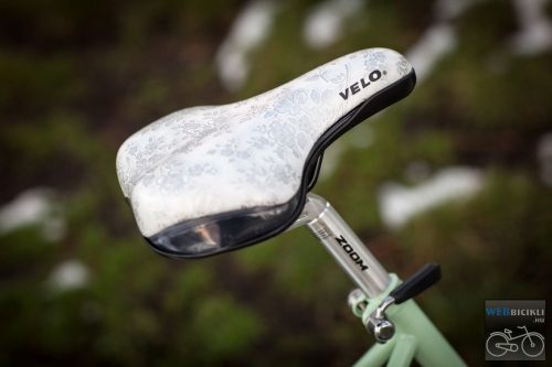 Egyedi Cruiser Női Kerékpár  1sp / 3 sp - Mentazöld - Fehér