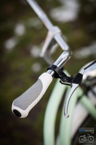 Egyedi Cruiser Női Kerékpár  1sp / 3 sp - Mentazöld - Fehér