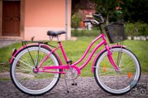 Egyedi Cruiser Női Kerékpár  1sp / 3 sp - Pink
