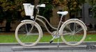 Egyedi Cruiser Női Kerékpár  1sp / 3 sp - Gyongybarna - Feher