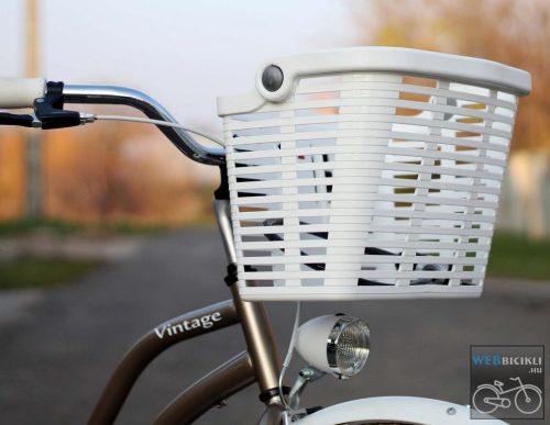 Egyedi Cruiser Női Kerékpár  1sp / 3 sp - Gyongybarna - Feher