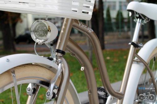 Egyedi Cruiser Női Kerékpár  1sp / 3 sp - Gyongybarna - Feher