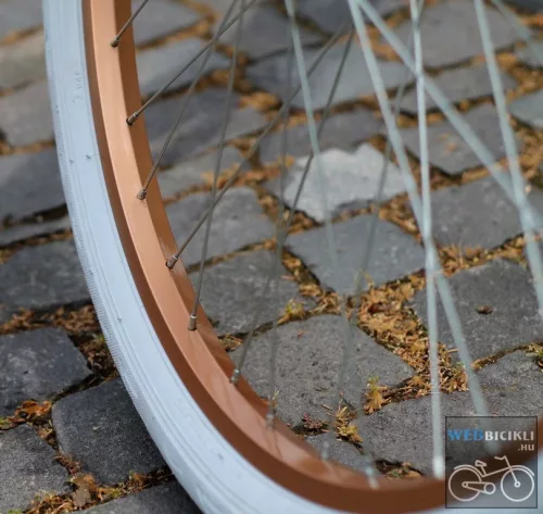 Egyedi Cruiser Női Kerékpár  1sp / 3 sp - Gyongyfeher - Rosegold