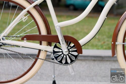 Egyedi Cruiser Női Kerékpár  1sp / 3 sp - Krem - Barna