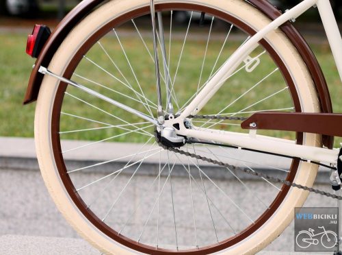 Egyedi Cruiser Női Kerékpár  1sp / 3 sp - Krem - Barna