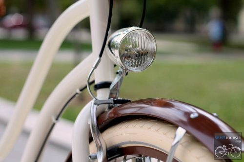 Egyedi Cruiser Női Kerékpár  1sp / 3 sp - Krem - Barna