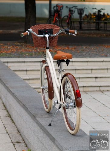 Egyedi Cruiser Női Kerékpár  1sp / 3 sp - Krem - Barna