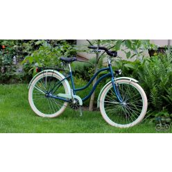 Egyedi Cruiser Női Kerékpár  1sp / 3 sp - Kek-Menta