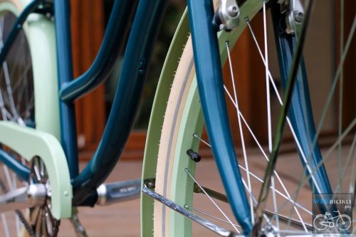 Egyedi Cruiser Női Kerékpár  1sp / 3 sp - Kek-Menta