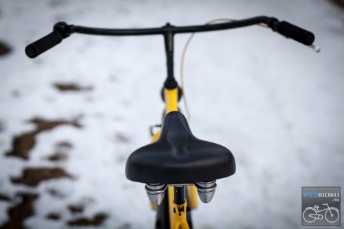 Egyedi Cruiser Női Kerékpár  1sp / 3 sp - Sarga - fekete