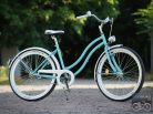 Egyedi Cruiser Női Kerékpár  1sp / 3 sp - Turkiz - Feher