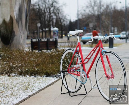 Egyedi Csepel Royal Női Piros - Fehér - Baba kék