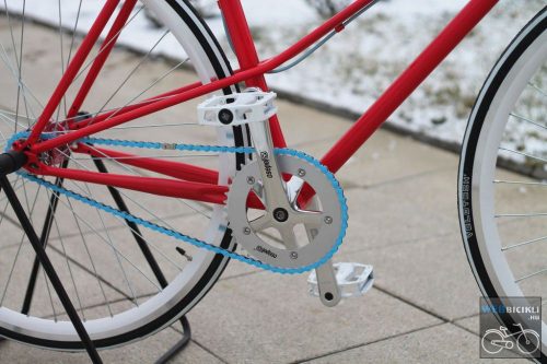 Egyedi Csepel Royal Női Piros - Fehér - Baba kék