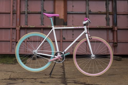 Egyedi-Csepel-Royal-Noi-Turkiz-Rozsaszin