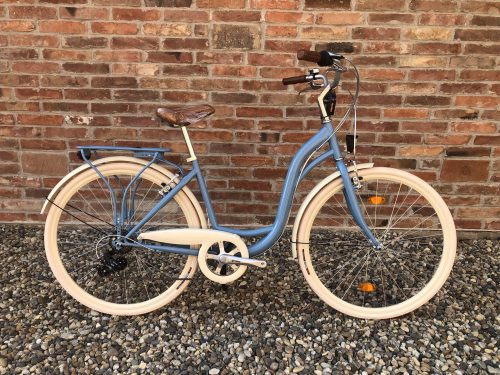 Mademoiselle női kerékpár 28" - 7 sebességes - Pasztell kék (5024 ) színben