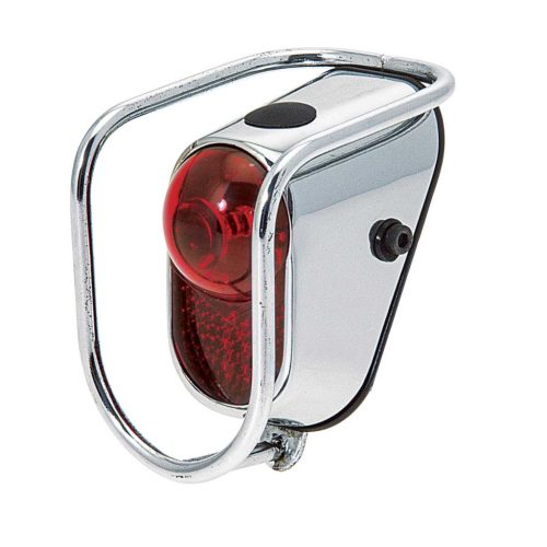 BRN Retro hátsó sárvédőlámpa -1 LED - krómozott kerettel