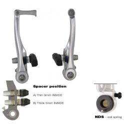 FekgarnV-tip-alu-MTB-kar-nelk-ezust-1-kerekparhoz-csavarral-es-fekpipa-gumiharang