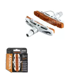   Fékbetét ashima mtb-aero 72mm menetes fehér-narancs - cserélhető - ap73crxpapg