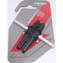   Fékbetét ashima 72mm csapos fekete aszimmetrikus ap45-p-al 25pár/karton