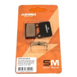   Fékbetét tárcsafékhez ashima shimano deore, nexave/m555/ ad0103sms