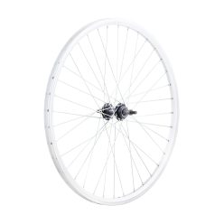 Fuzott-kerek-26-MTB-Hatso-duplaf-alu-agy-zart-csapaggyal-ezust-abroncs-tengelyveg-anyaval-alatettel