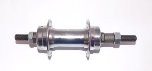 Hátsóagy assess mtb acél króm menetes 3/8"X180mm 14g/36h old:135mm