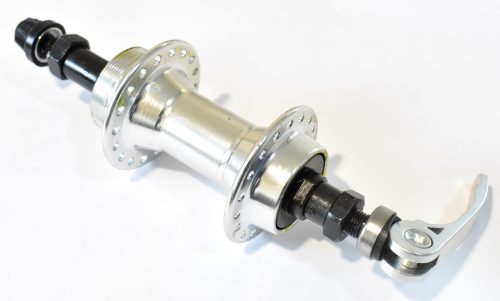 Hátsóagy verseny br.36h menetes 7-es alu ezüst+gyorszár