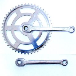 Hajtómű ékes 48t/170mm króm 1/2x1/8