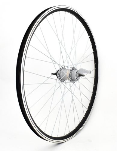 Hátsókerék mtb 26 dupla ezüst shimano nexus-3 s.Agy tartozék  nélkül