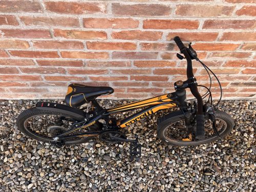 HASZNÁLT Corelli Snoop 3.3 20" fiú MTB gyerek alumínium kerékpár - Fekete-Narancs