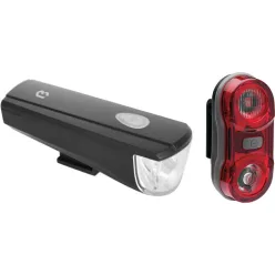 Lámpa BIKEFUN RADIUS szett - JY-7036+JY596 - elemes