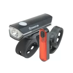 Lámpa BIKEFUN szett Stone 200 USB