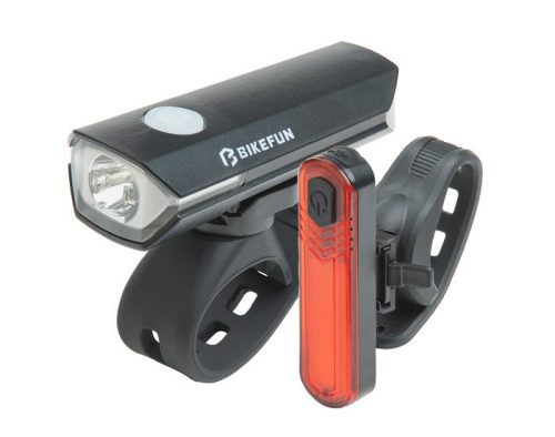 Lámpa BIKEFUN szett Stone 200 USB