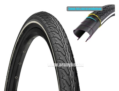 Köpeny 20x1,75 rubena v66 flash 47-406 long way stop thornadvanced reflex 3mm kiszúrásvédelem