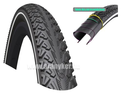 Köpeny 20x1,75 rubena v81 shield 47-406 ,stop thorn smart reflex