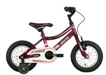   Koliken Biketek Smile 12" lány gyerek bicikli - Bordó színű