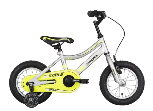 Koliken-Biketek-Smile-12-fiu-gyerek-bicikli-Ezust-szinu