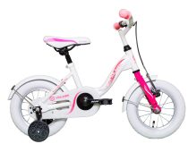 Koliken Kid Bike 12" lány kerékpár - Fehér-pink 